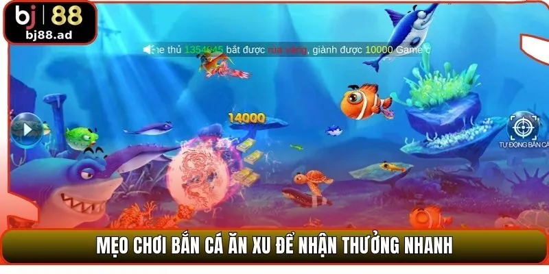 Mẹo chơi bắn cá ăn xu để nhận thưởng nhanh
